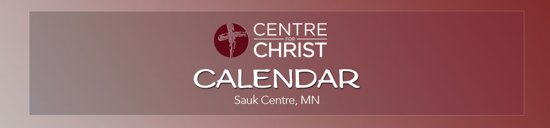 Centre for Christ Calendar